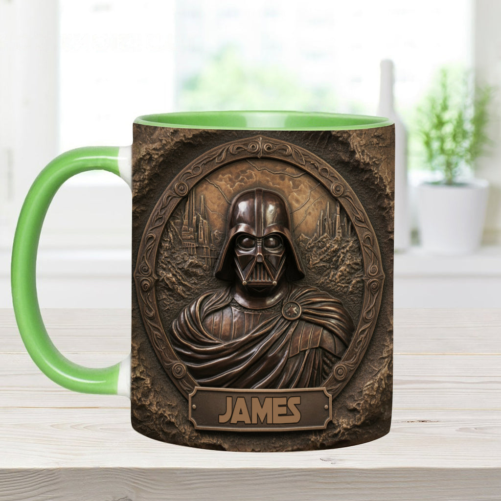 Personalized Darth Vader Accent Mug Custom Name Gift Idea Accent Mug GradoCreations