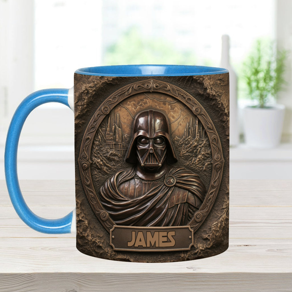 Personalized Darth Vader Accent Mug Custom Name Gift Idea Accent Mug GradoCreations