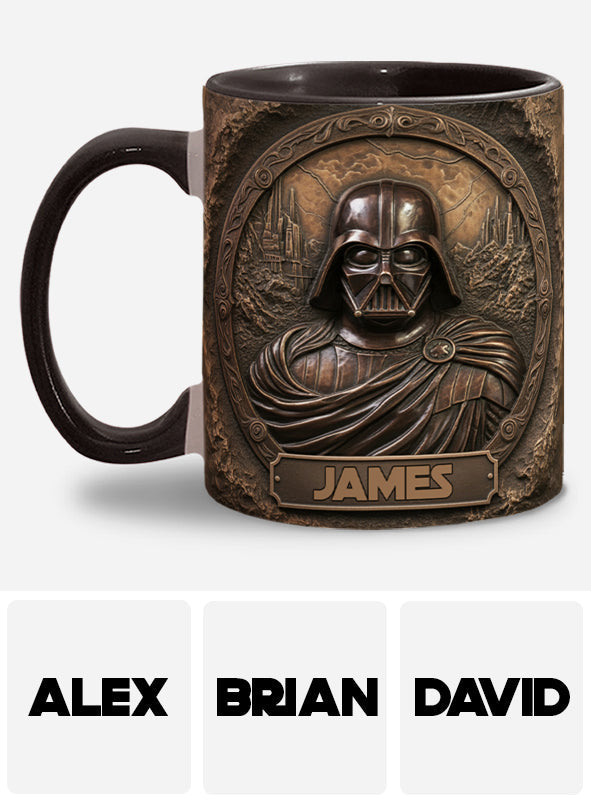 Personalized Darth Vader Accent Mug Custom Name Gift Idea Accent Mug GradoCreations