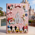 Personalized Leather Castle Journal Custom Name Gift for Kids Leather Journal GradoCreations