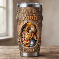 Personalized Winnie the Pooh Tumbler Custom Name Gift for Fans Tumbler GradoCreations