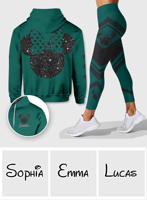 Personalized Mouse Hoodie and Leggings Custom Name Gift Idea Hoodie & Leggings GradoCreations