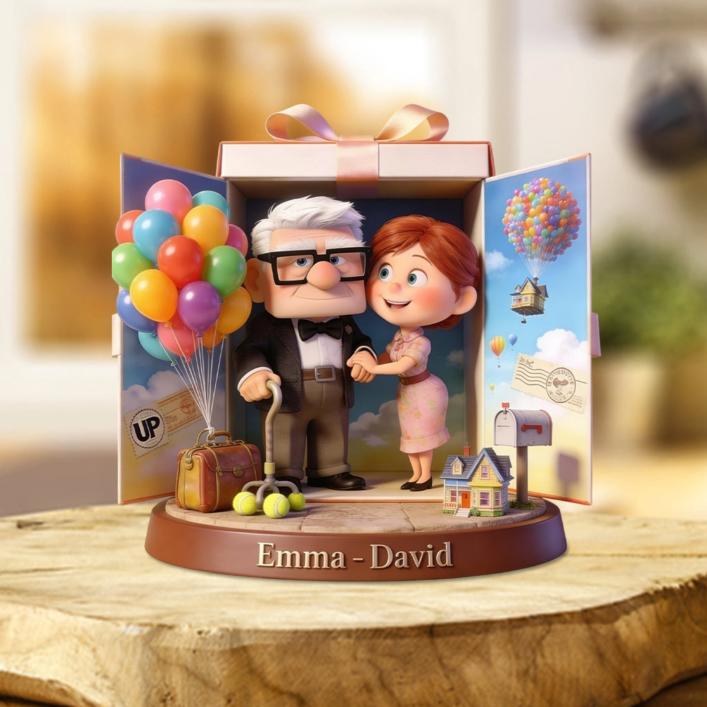 Personalized Acrylic Plaque You Are My Greatest Adventure Gift for Couple Custom Shaped Acrylic Plaque GradoCreations