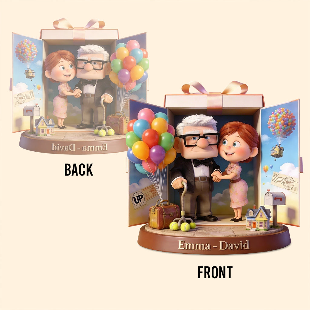 Personalized Acrylic Plaque You Are My Greatest Adventure Gift for Couple Custom Shaped Acrylic Plaque GradoCreations