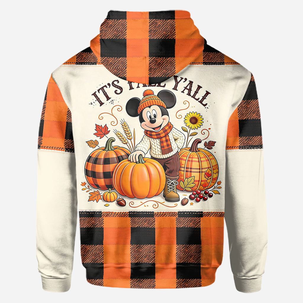 Personalized Fall-Themed All Over Shirt Custom Name Gift All Over Shirt GradoCreations