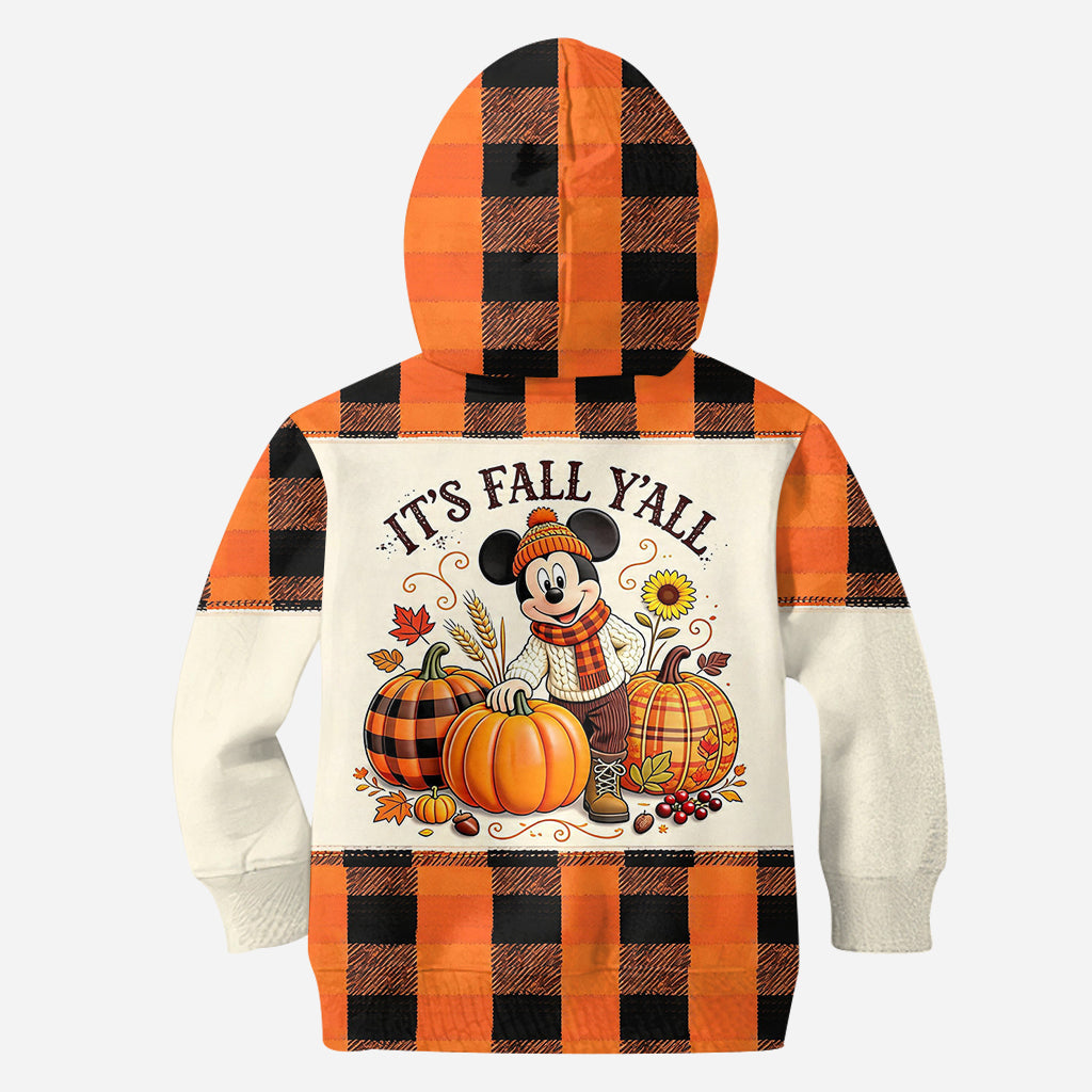 Personalized Fall-Themed All Over Shirt Custom Name Gift All Over Shirt GradoCreations