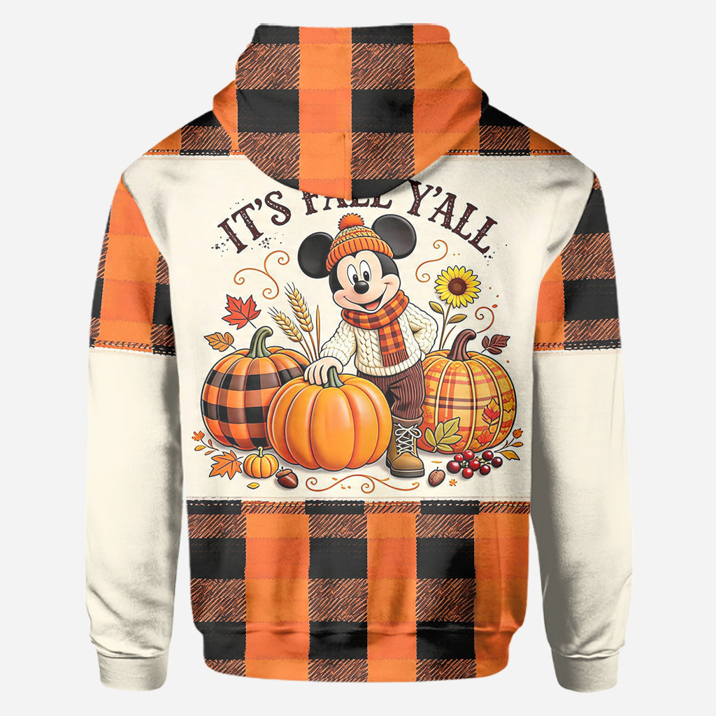 Personalized Fall-Themed All Over Shirt Custom Name Gift All Over Shirt GradoCreations