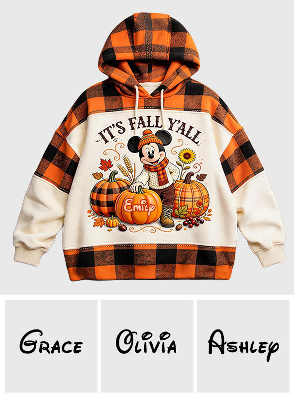 Personalized Fall-Themed All Over Shirt Custom Name Gift All Over Shirt GradoCreations