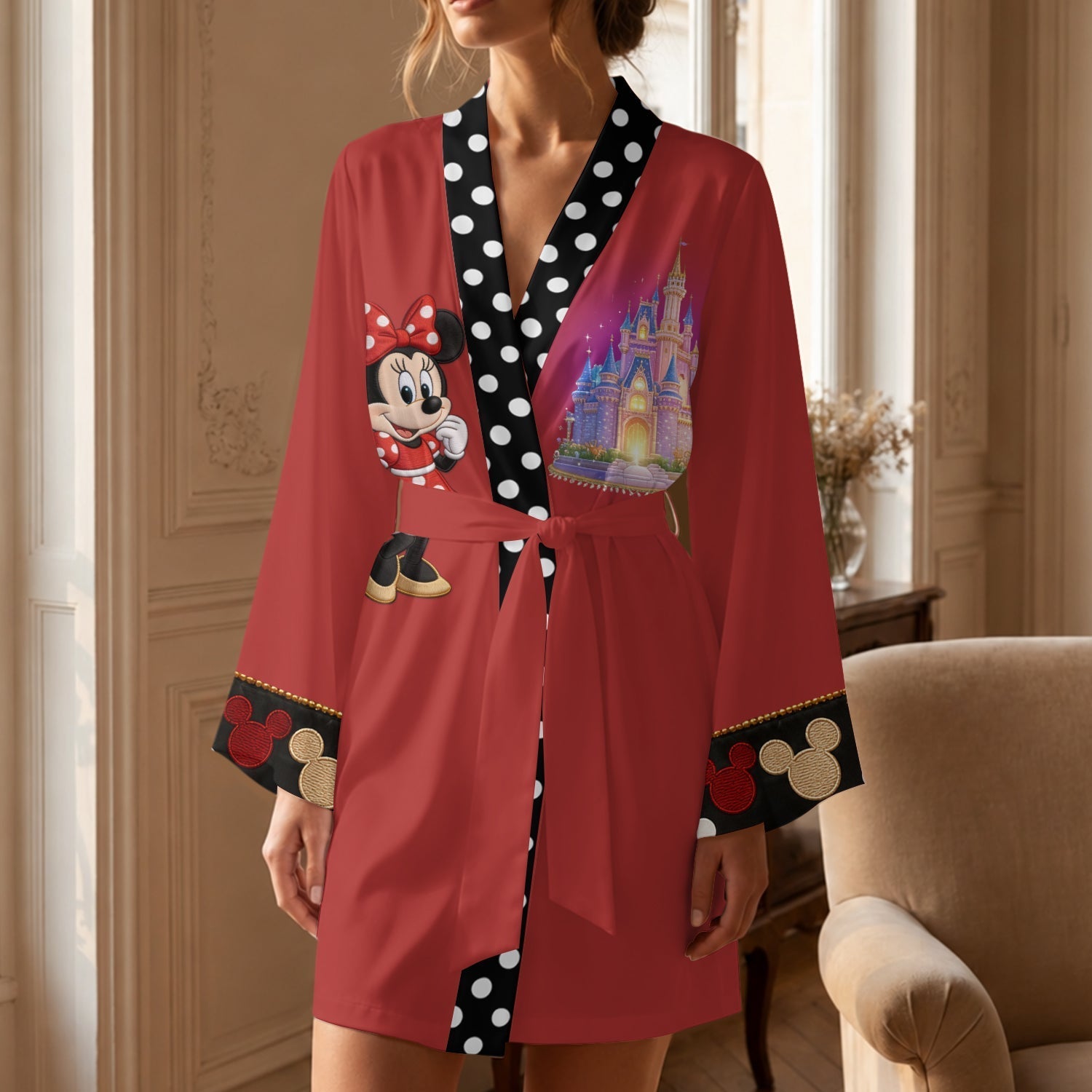 Personalized Satin Robe with Custom Names for Couples Satin Robe GradoCreations