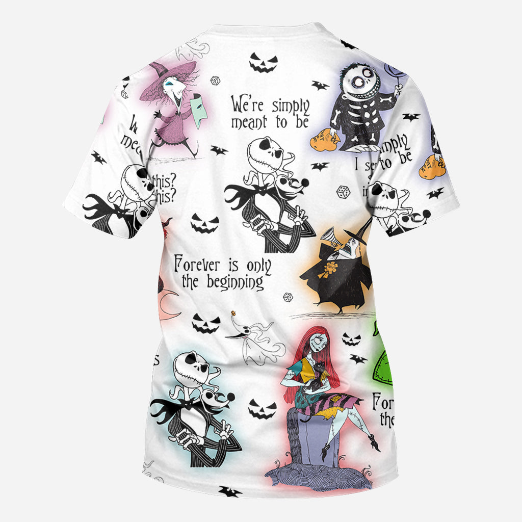 Personalized Nightmare Before Christmas All Over Shirt Gift All Over Shirt GradoCreations