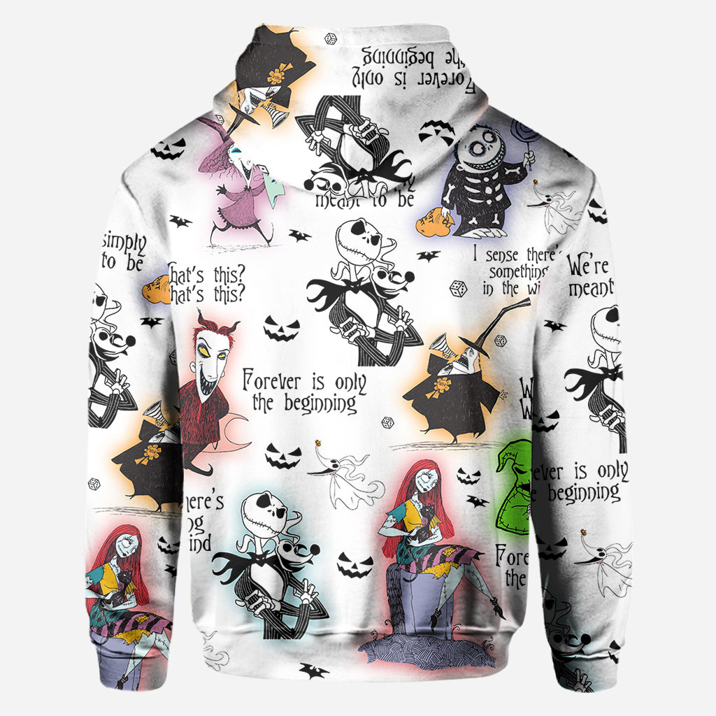 Personalized Nightmare Before Christmas All Over Shirt Gift All Over Shirt GradoCreations