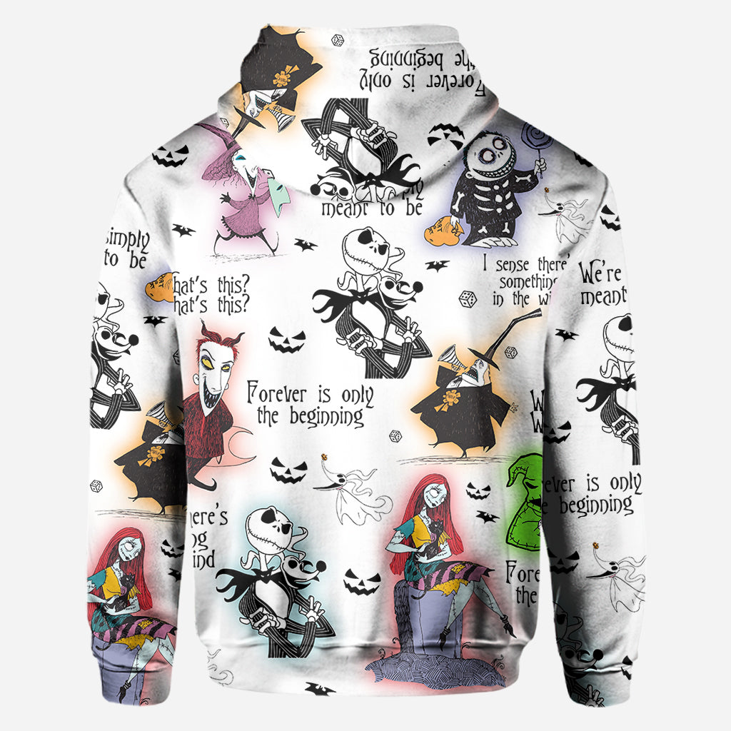 Personalized Nightmare Before Christmas All Over Shirt Gift All Over Shirt GradoCreations