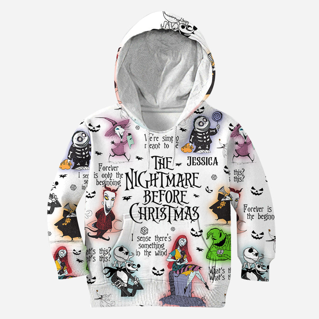 Personalized Nightmare Before Christmas All Over Shirt Gift All Over Shirt GradoCreations