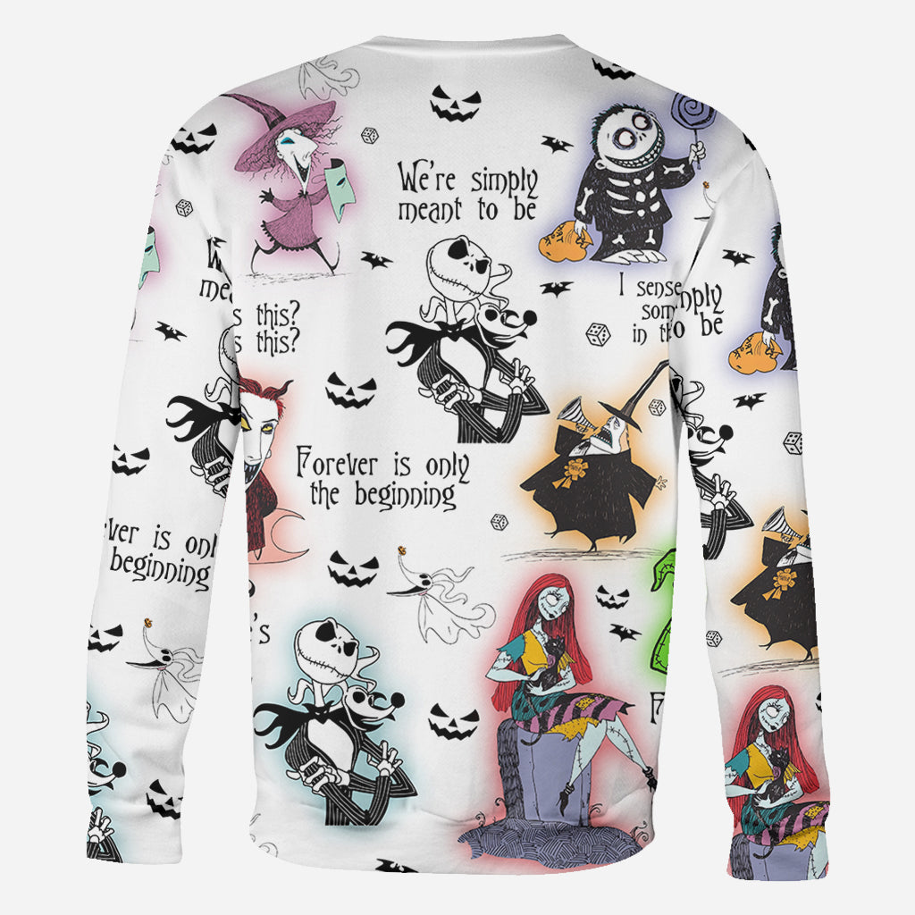 Personalized Nightmare Before Christmas All Over Shirt Gift All Over Shirt GradoCreations