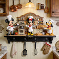 Personalized Chef Kitchen Hanging Rack Custom Gift for Cooks Hanging Rack GradoCreations