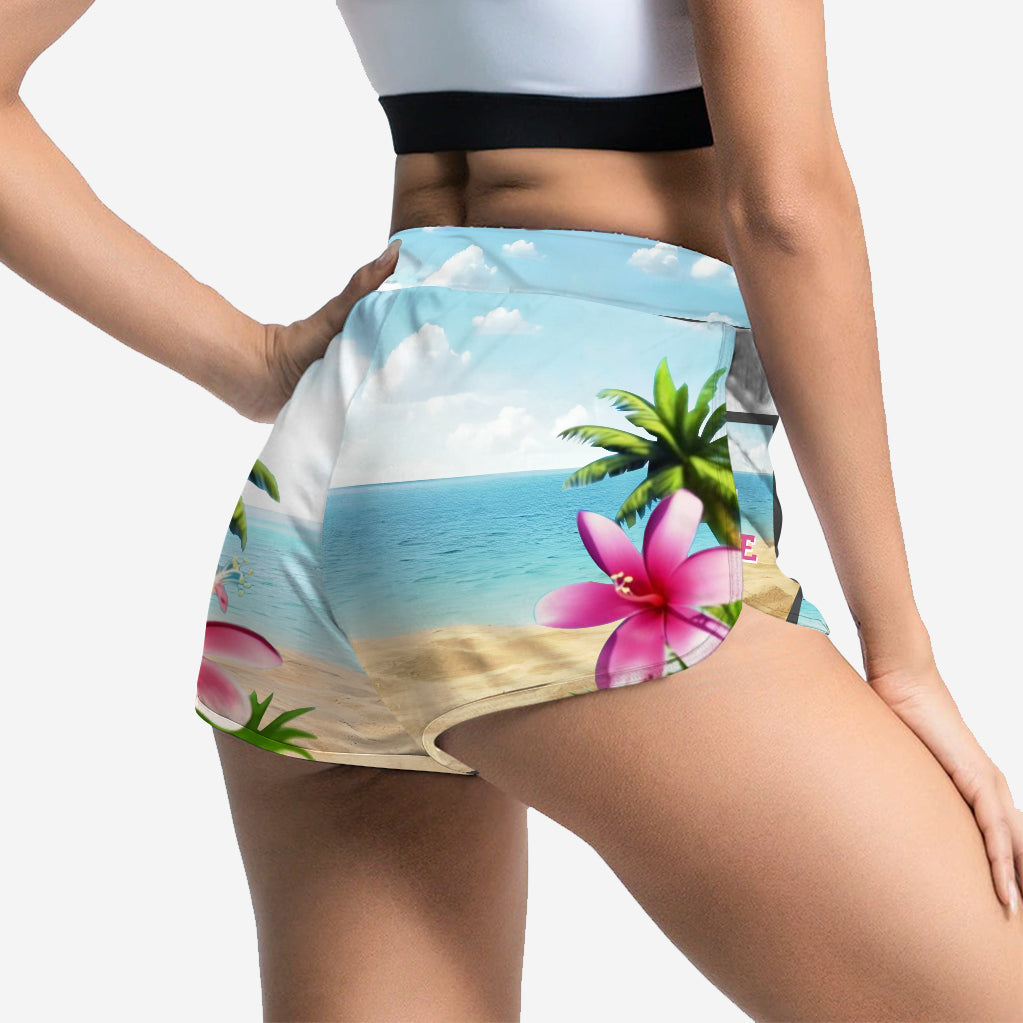 Personalized Men & Women Shorts Custom Name Ohana Gift Men Shorts & Women Shorts GradoCreations