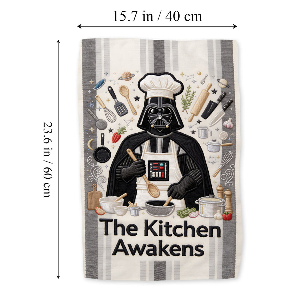 Personalized The Kitchen Awakens Towel for Home Chefs Towel GradoCreations