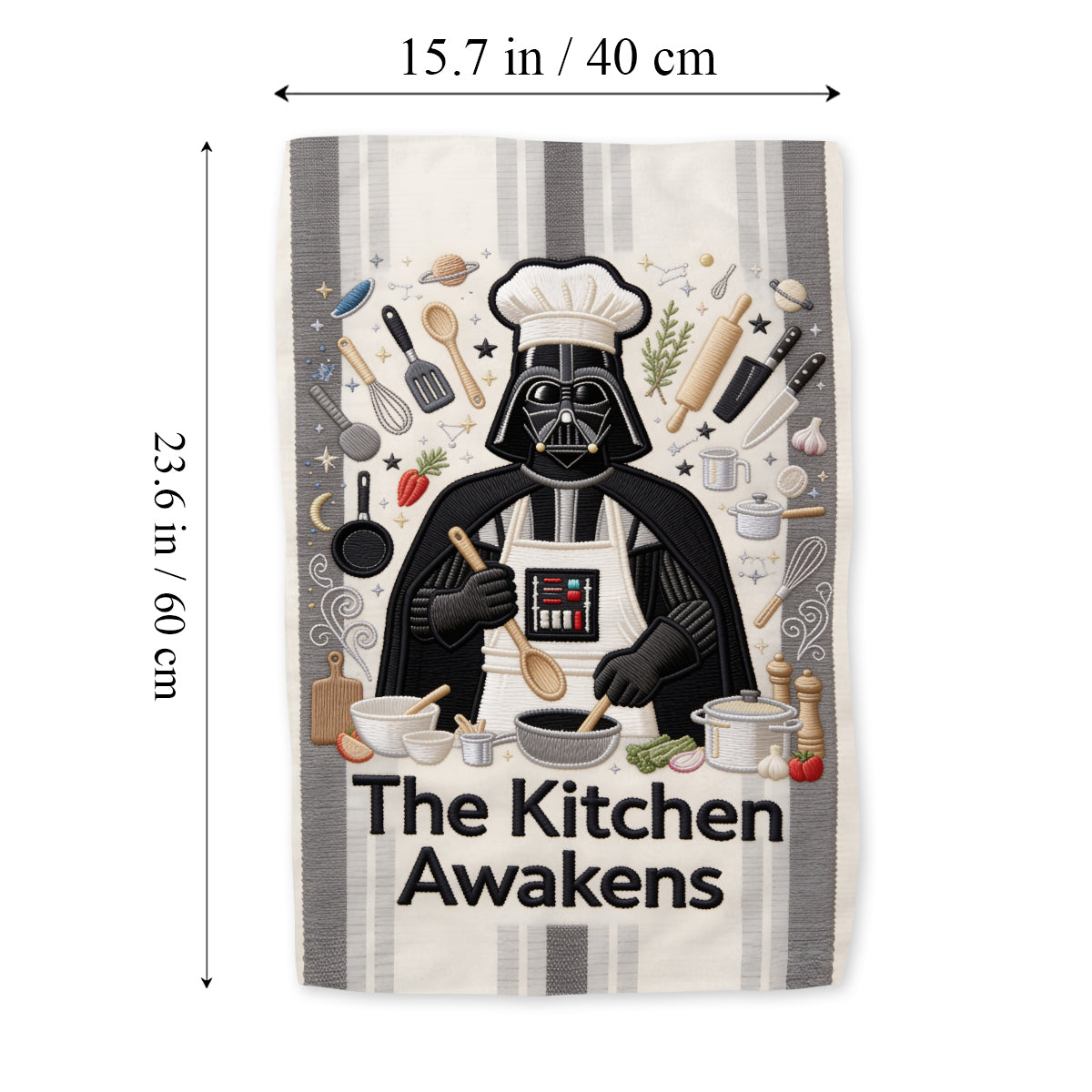 Personalized The Kitchen Awakens Towel for Home Chefs Towel GradoCreations