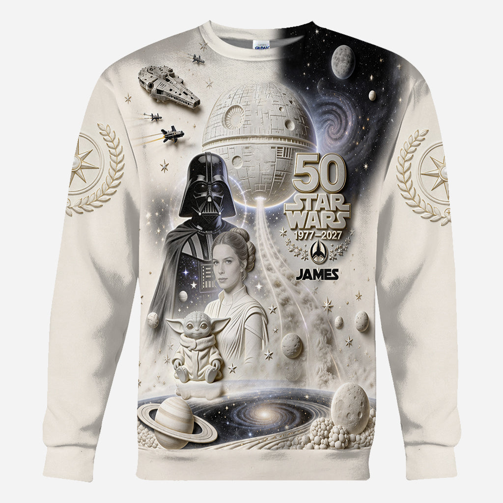 Personalized Star Wars 50th Anniversary All Over Shirt Gift All Over Shirt GradoCreations