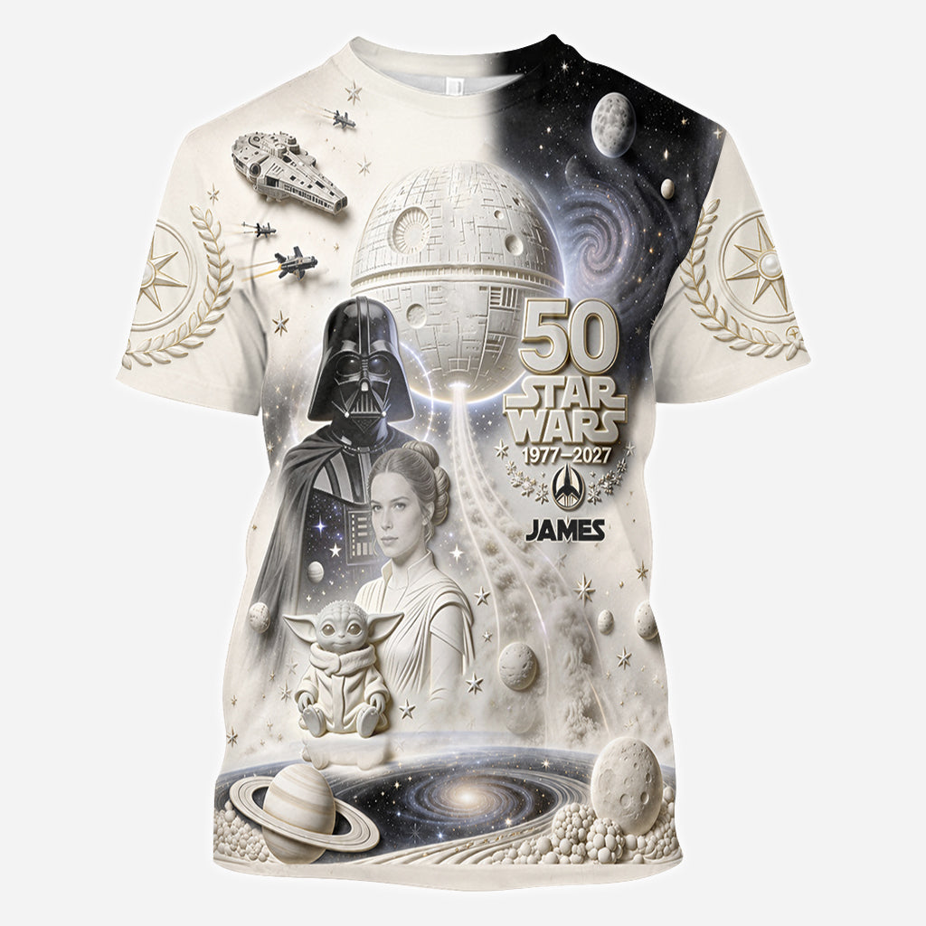 Personalized Star Wars 50th Anniversary All Over Shirt Gift All Over Shirt GradoCreations