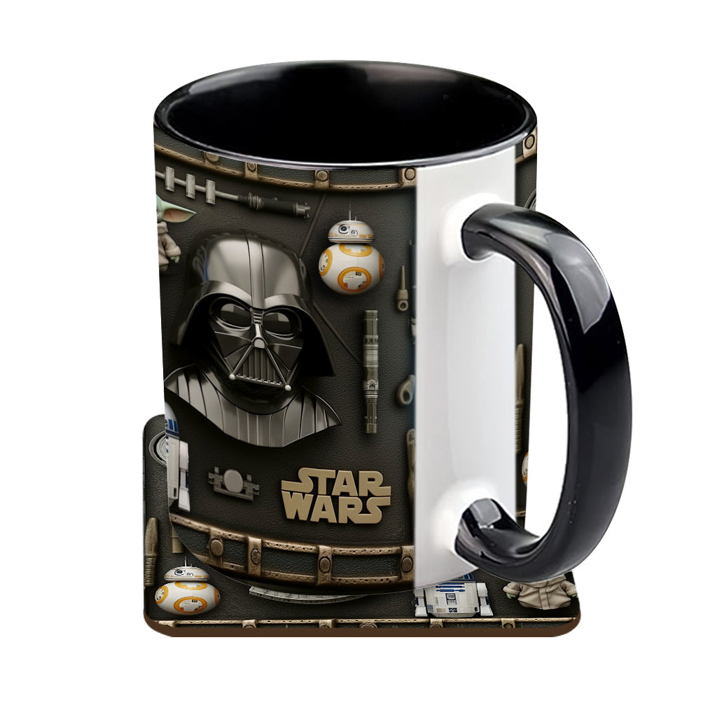 Personalized Star Wars Accent Mug Custom Name Gift Idea Accent Mug GradoCreations