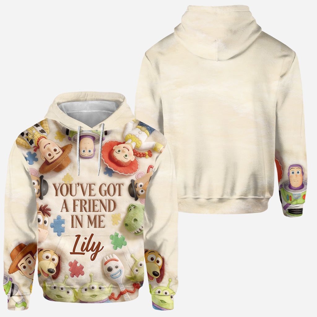 Personalized Autism Awareness Hoodie & Leggings Custom Name Gift Hoodie & Leggings GradoCreations