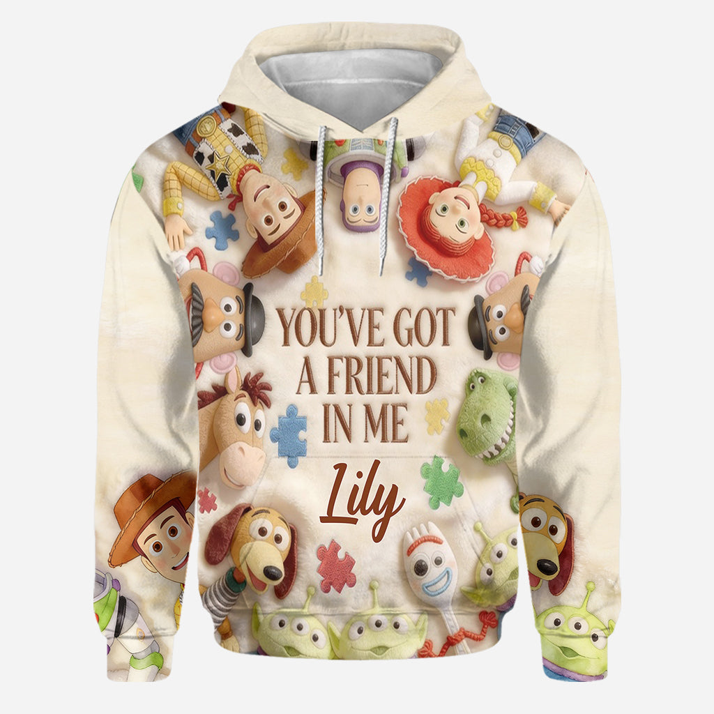Personalized Autism Awareness Hoodie & Leggings Custom Name Gift Hoodie & Leggings GradoCreations