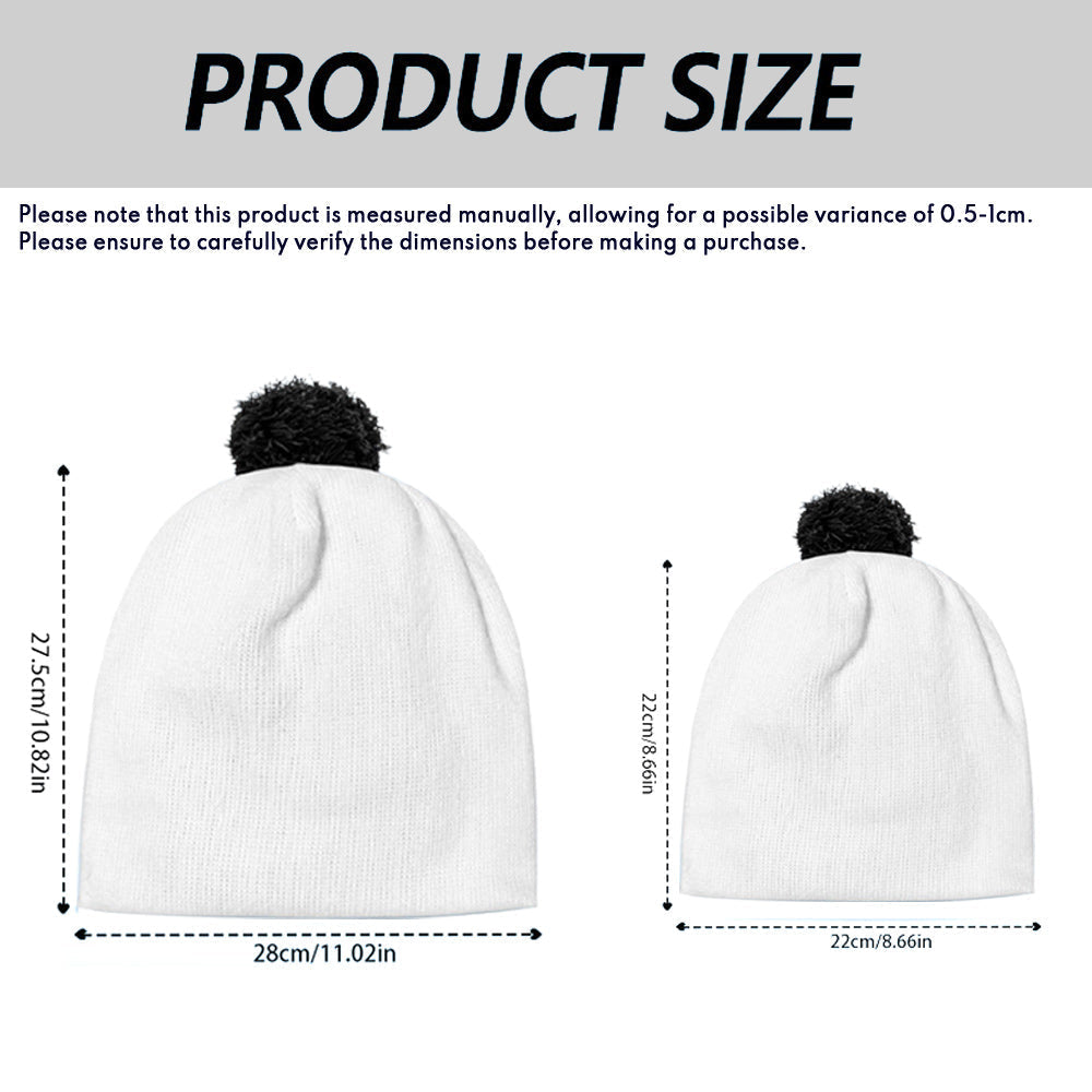 Personalized Breast Cancer Awareness Beanie Hat Custom Name Gift for Her Beanie Hat GradoCreations