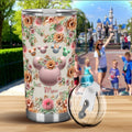 Personalized Floral Tumbler Best Mom Gift Custom Name Tumbler GradoCreations