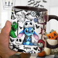 Personalized Ohana Accent Mug Custom Name Gift for Mom Accent Mug GradoCreations