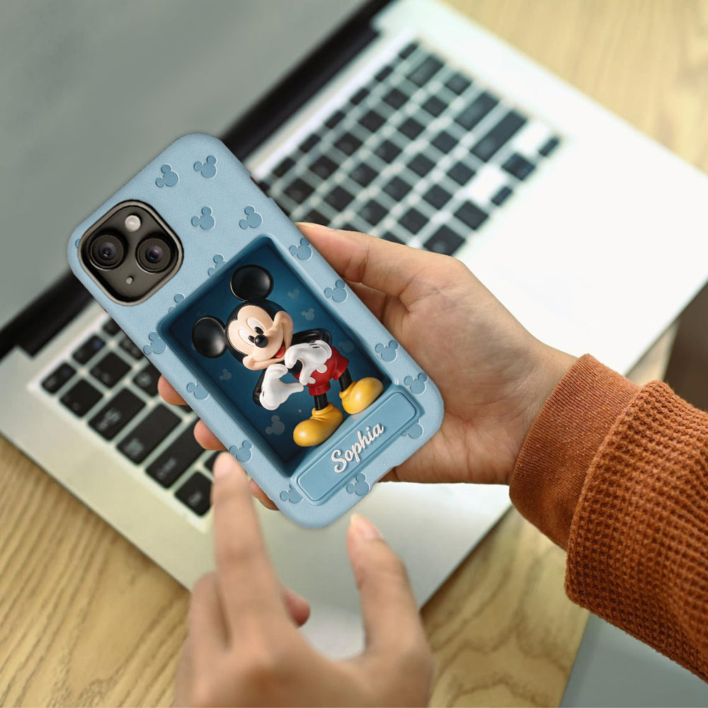 Personalized Phone Case with Cute Characters Custom Name Gift for Movie Fans Phone Case GradoCreations