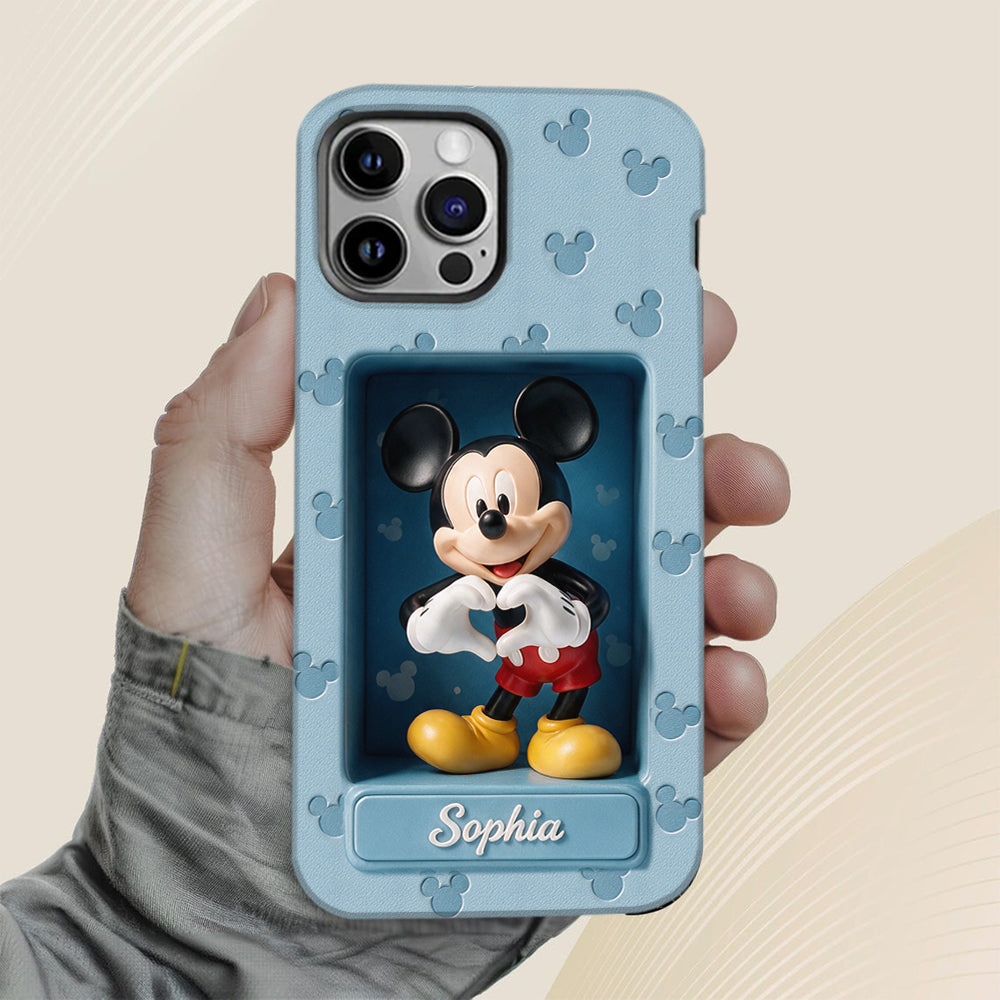 Personalized Phone Case with Cute Characters Custom Name Gift for Movie Fans Phone Case GradoCreations