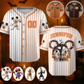 Personalized Halloween Baseball Jersey Custom Name for Kids Baseball Jersey GradoCreations