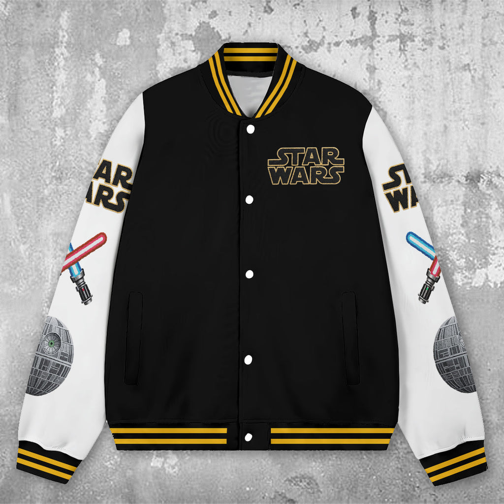 Personalized The Force Varsity Jacket Custom Name Gift Varsity Jacket GradoCreations