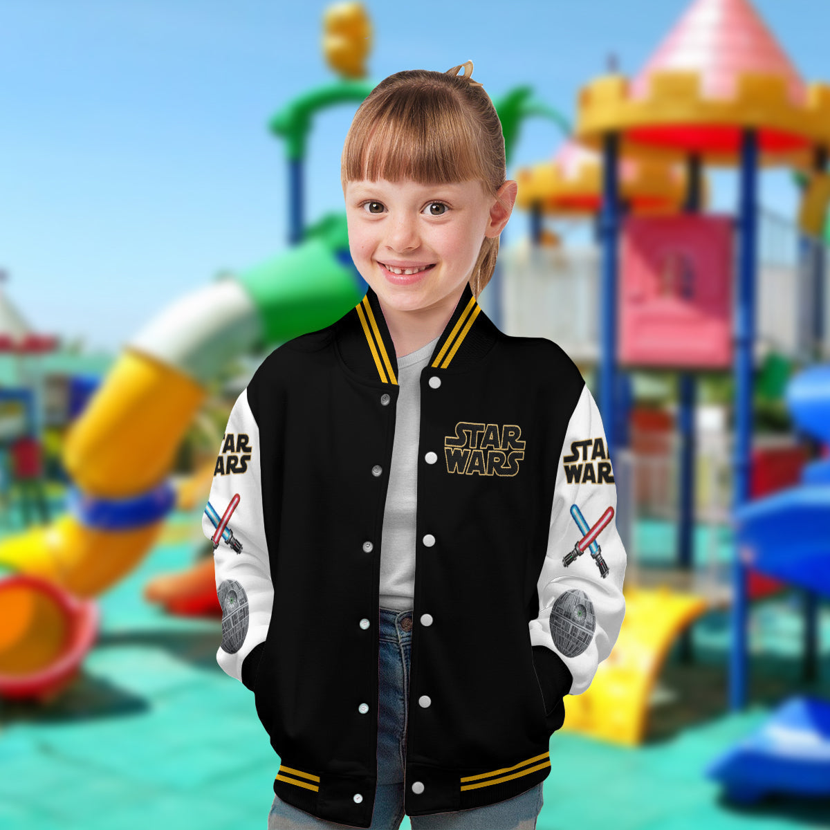 Personalized The Force Varsity Jacket Custom Name Gift Varsity Jacket GradoCreations