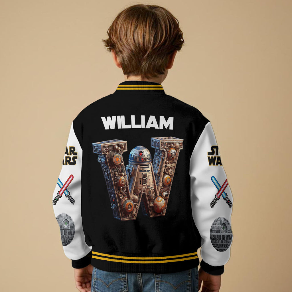 Personalized The Force Varsity Jacket Custom Name Gift Varsity Jacket GradoCreations