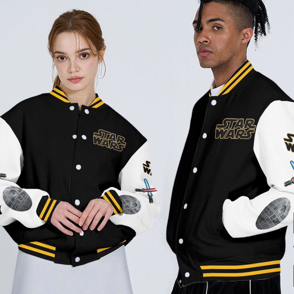 Personalized The Force Varsity Jacket Custom Name Gift Varsity Jacket GradoCreations