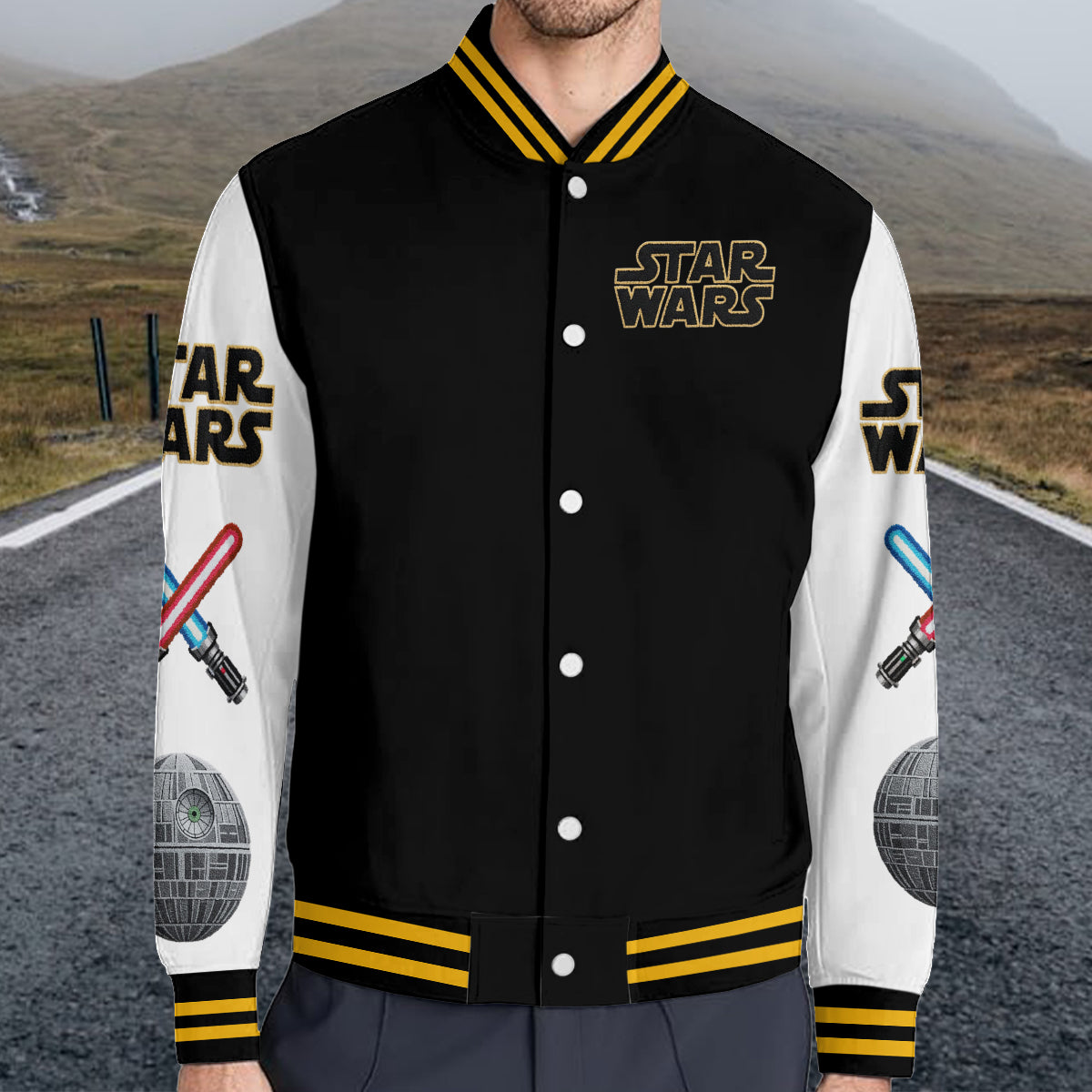 Personalized The Force Varsity Jacket Custom Name Gift Varsity Jacket GradoCreations