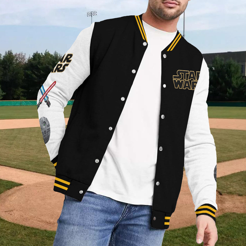 Personalized The Force Varsity Jacket Custom Name Gift Varsity Jacket GradoCreations