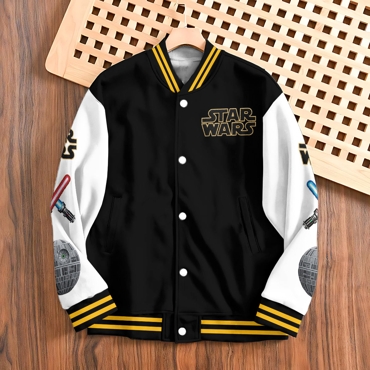 Personalized The Force Varsity Jacket Custom Name Gift Varsity Jacket GradoCreations