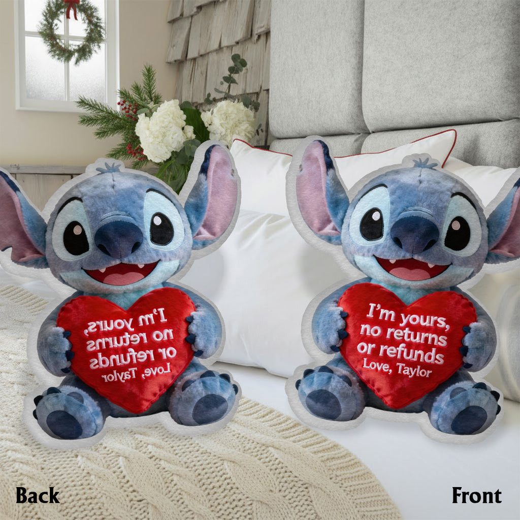 Custom Faux Fur Shaped Pillow - Personalized Gift for Home Decor Faux Fur Shaped Pillow GradoCreations