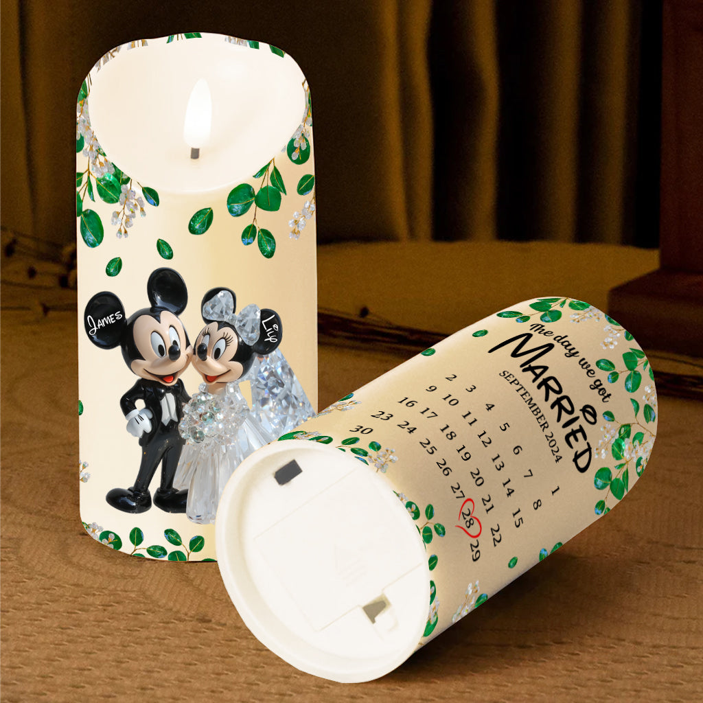 Personalized Flameless Candle with Custom Photo for Memorial Tribute Flameless Candle GradoCreations