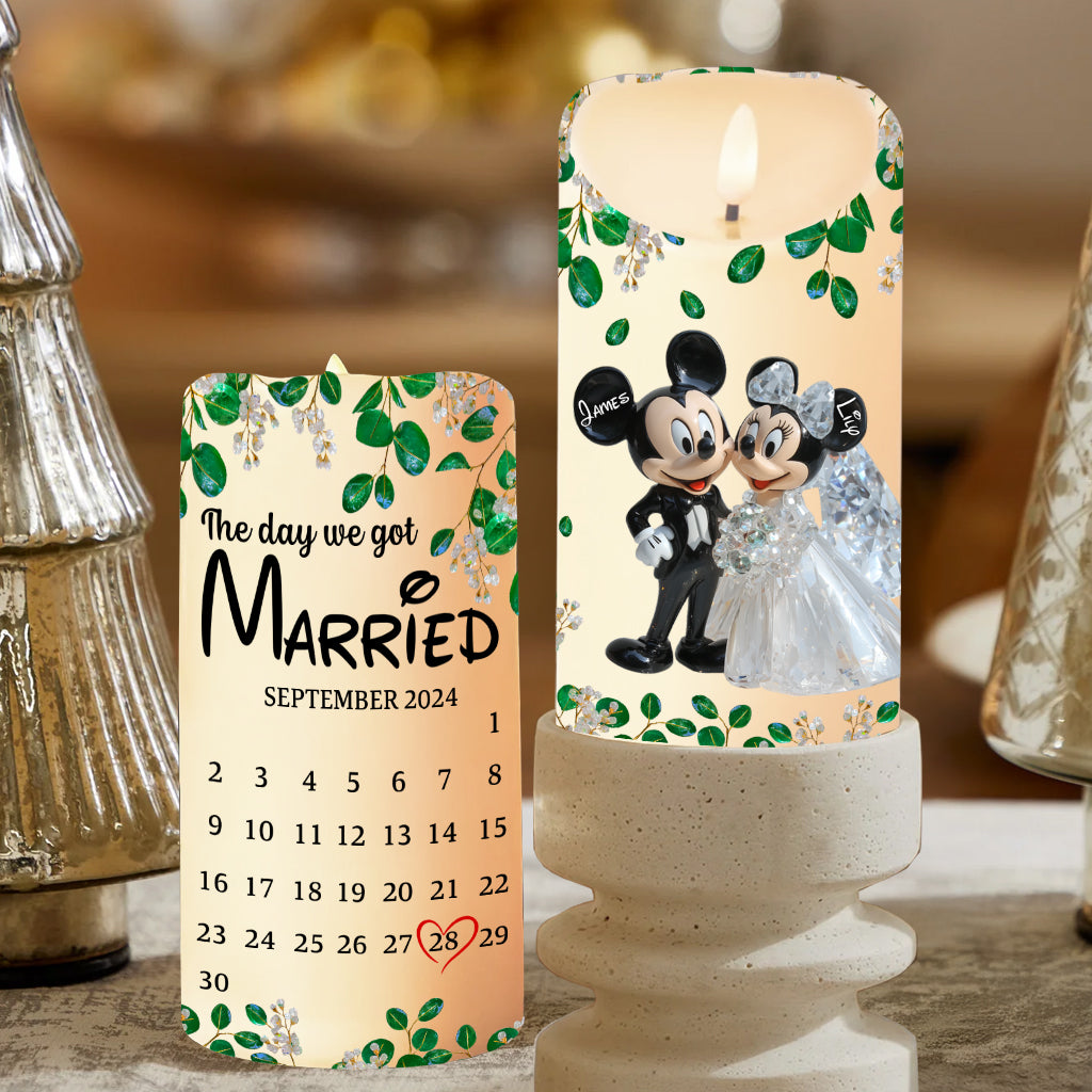 Personalized Flameless Candle with Custom Photo for Memorial Tribute Flameless Candle GradoCreations