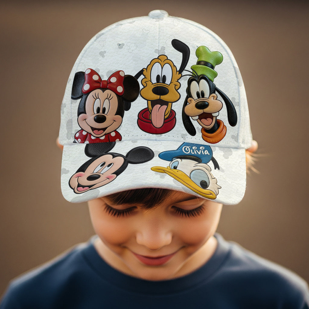 Personalized Disney Classic Cap with Friends Characters for Kids Classic Cap GradoCreations