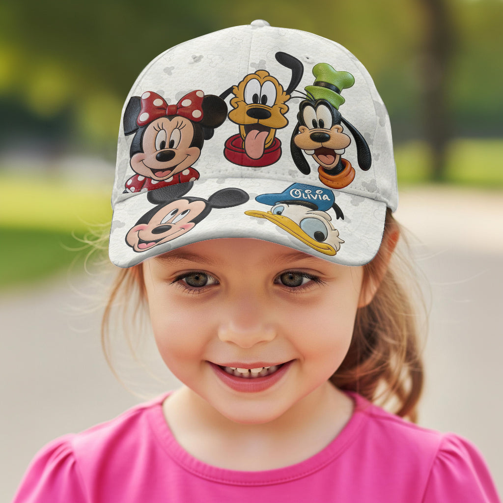 Personalized Disney Classic Cap with Friends Characters for Kids Classic Cap GradoCreations