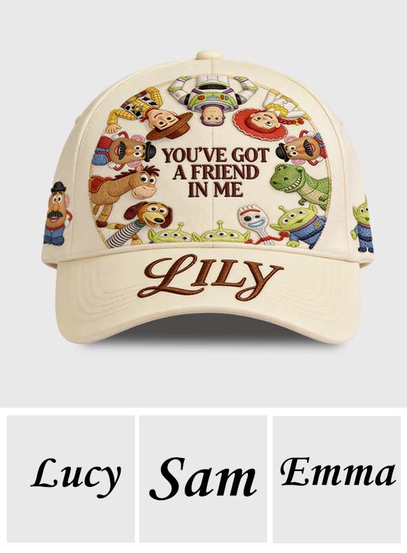 Personalized Classic Cap You've Got A Friend In Me for Kids Classic Cap GradoCreations