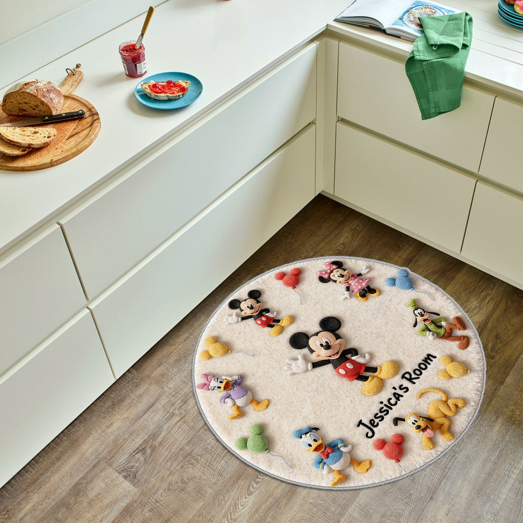 Personalized Movie-Themed Tufted Rug for Kids' Rooms Tufted Rug GradoCreations