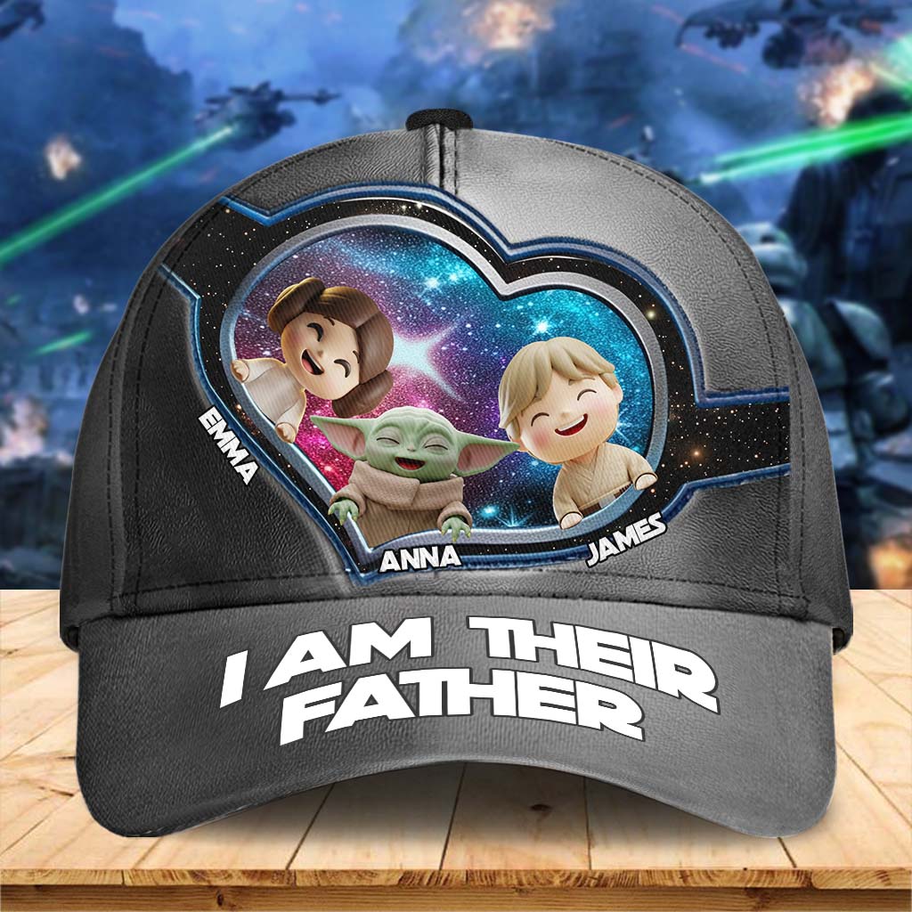 Personalized Classic Cap I Am Their Father Gift for Dad Classic Cap GradoCreations