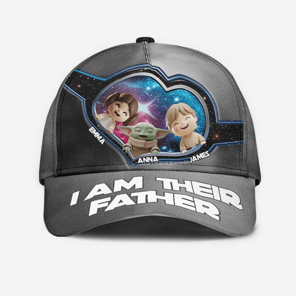 Personalized Classic Cap I Am Their Father Gift for Dad Classic Cap GradoCreations