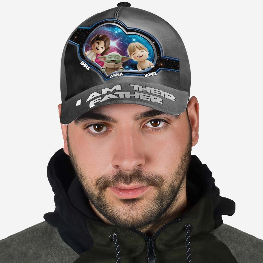 Personalized Classic Cap I Am Their Father Gift for Dad Classic Cap GradoCreations